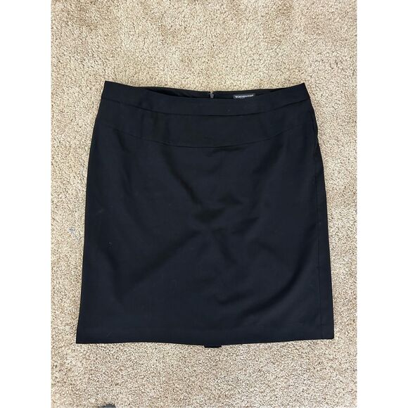 Worthington Works Stretch Separates Black Pencil Skirt Size 16 - Picture 1 of 5